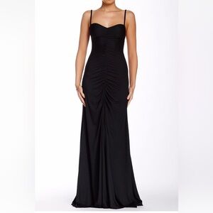 Rachel Pally 'Chrissy' Maxi Dress - Sz M Black Beautiful Sexy Style! NWT